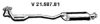 EBERSP?CHER 21.587.81 Front Silencer